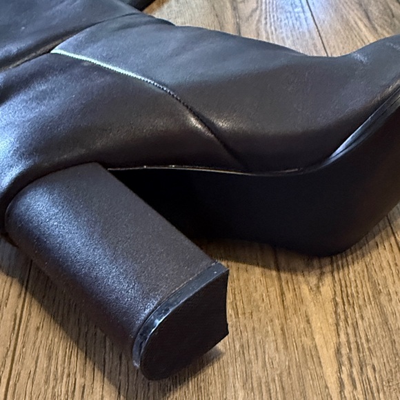 Steve Madden Brown Leather Knee High Boots | Size 10 | New - Picture 3 of 4